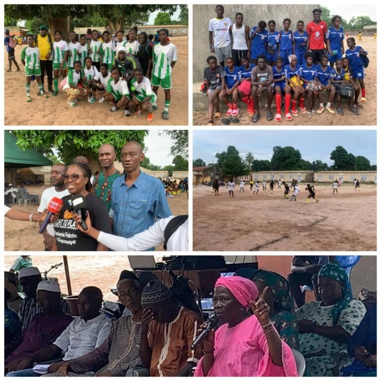 Sport: Lancement de la 2éme édition du tournoi de football féminin à Zinguichor
