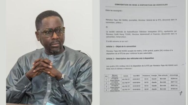 RTS: Le geste généreux de Pape Alé NIANG à l’entreprise.