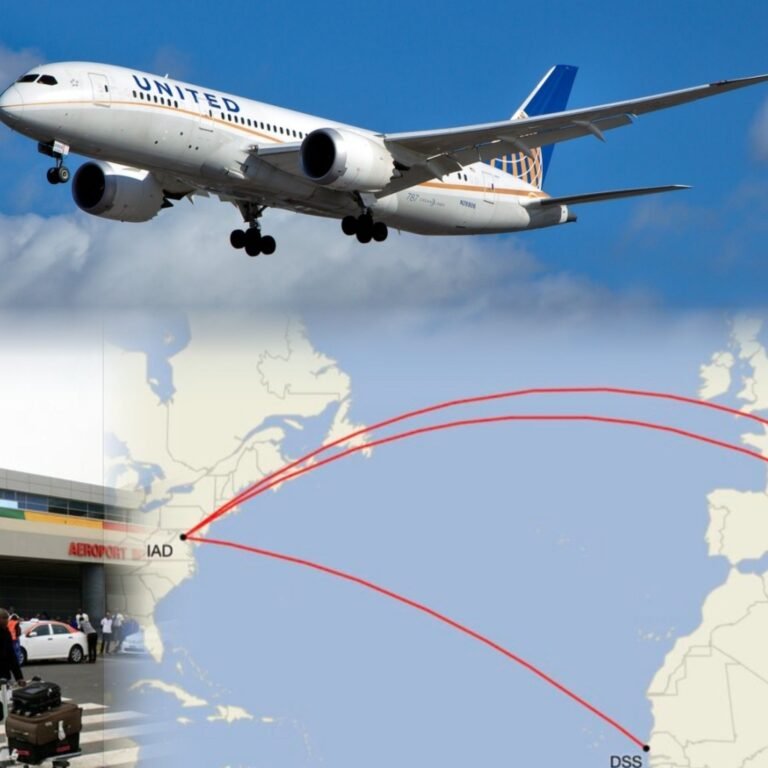 Vol direct: Washington-Dakar