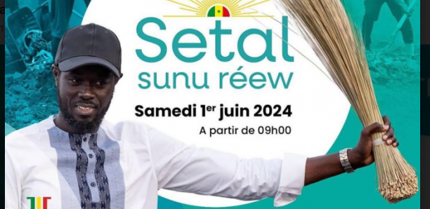 Cérémonie mémorable du « Setal Sunu Réew ».