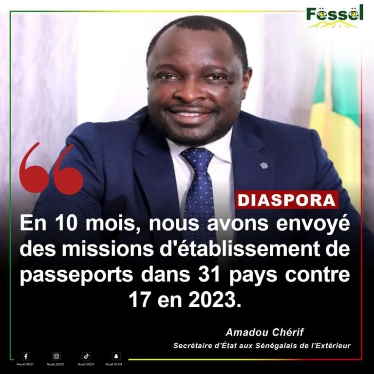 Lettre ouverte à Monsieur le Secrétaire d’état aux sénégalais de l’extérieur