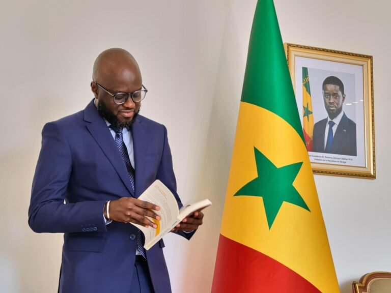 Aoua Bocar Ly Tall au CNRA: la satisfaction du Président de l'assamblée Nationale El Malick NDIAYE
