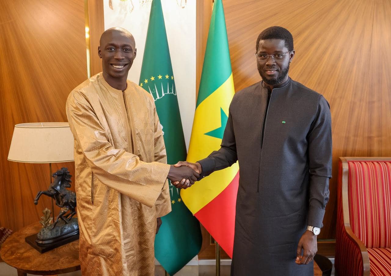 Le plus grand tiktoker Khaby Lam recu par le Président Faye