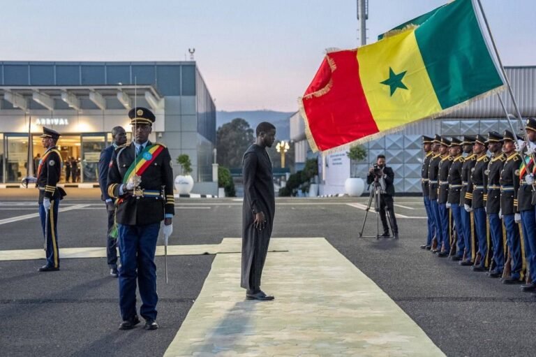 Le Président de la Réoublique en Ethiopie