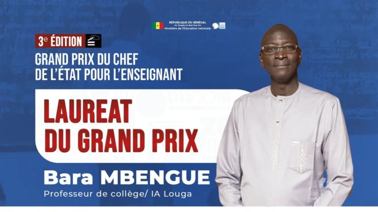 Le Grand Prix du Chef de l’État pour l’Enseignant : Une Célébration du Mérite Pédagogique et un Plaidoyer pour l’Enseignement Supérieur et la Formation Professionnelle