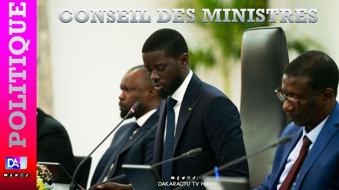 Communique du conseil des ministres du Mercredi 26 Mars 2025 .