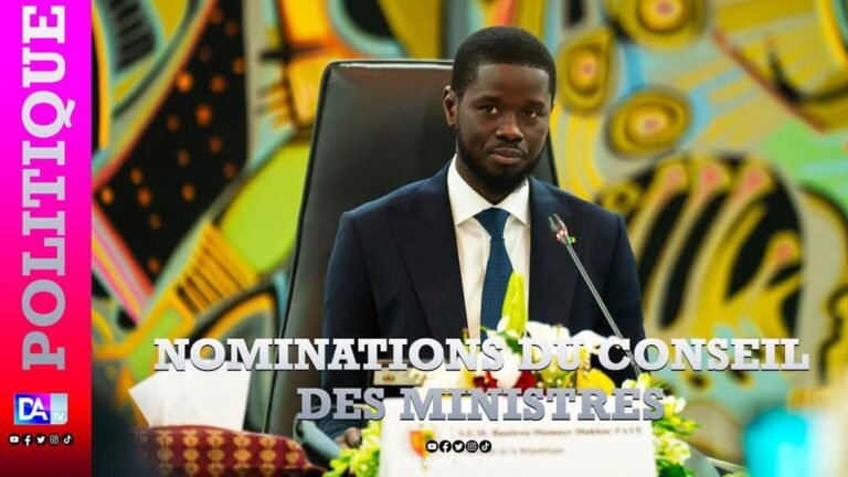 NOMINATIONS CONSEIL DES MINISTRES DU 12 MARS 2025