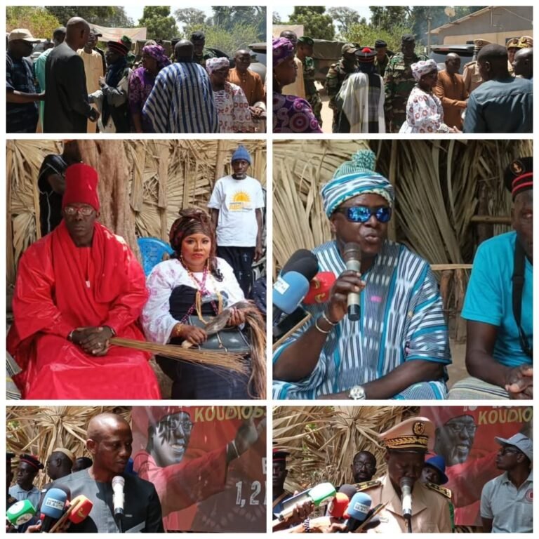 CÉRÉMONIE OFFICIELLE DU BUYUCHENE : INTRONISATION DE SA MAJESTÉ MAAN KOUDIOSSOBO DIATTA