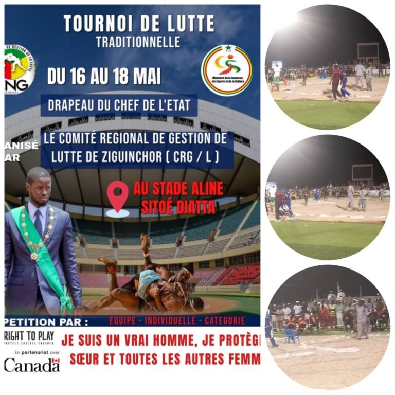 Drapeau du chef de l’Etat en lutte traditionnelle: la 25ème édition se joue à Ziguinchor