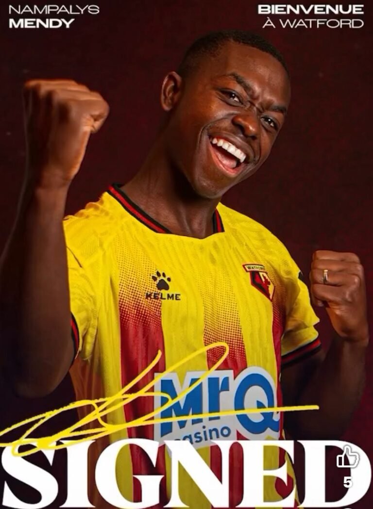 Nampalys Mendy s’engage avec Watford !