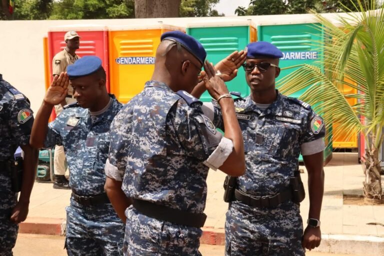 Gamou de Tivaouane 2025: le Général de division Martin FAYE inspecte le dispositif sécuritaire de la Gendarmerie