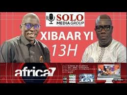 🔴Xibaar yi 13h avec El Haj Ahmed Aidara et El Haj Mansour Diop sur Africa7 90.7 fm
