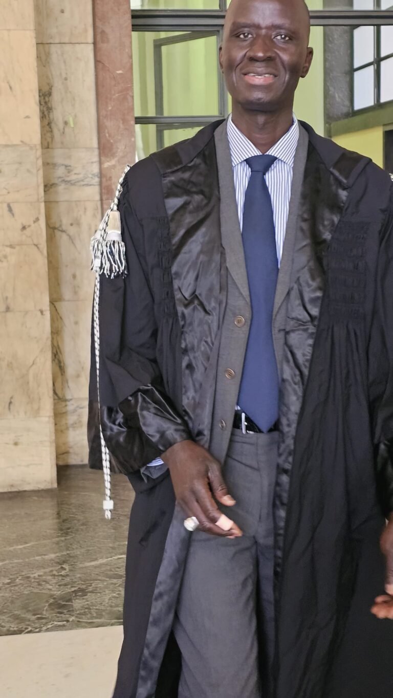 L’avocat, Me Alioune Ndiaye: Entre la justice et la communauté sénégalaise d’Italie