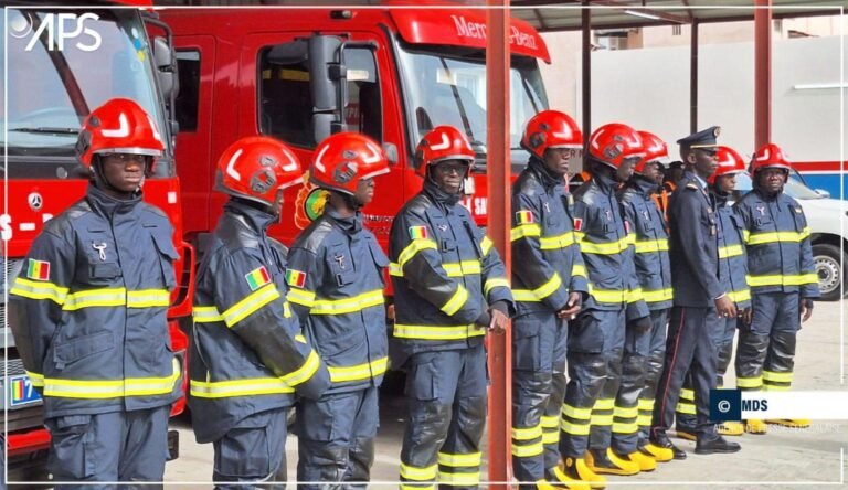 Gamou 2025 : 550 sapeurs-pompiers et 93 véhicules mobilisés pour sécuriser Tivaouane et Thiénaba