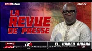 REVUE DES TITRES AK EL HADJI AHMED AIDARA SUR SOLO MEDIA