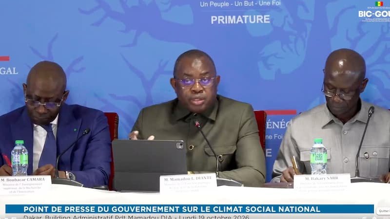 Sénégal : le gouvernement appelle au dialogue la veille d’une grève générale, sans citer de mesure nouvelle